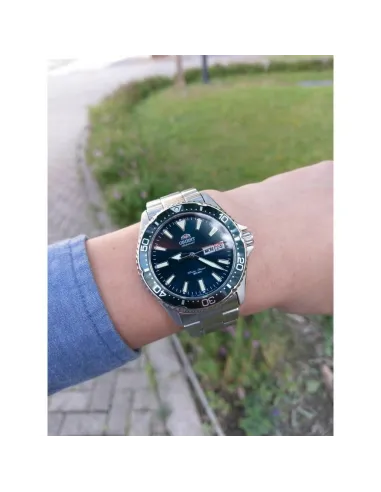 Reloj hombre automático Orient Kamasu Mako III Cristal Zafiro acero inoxidable