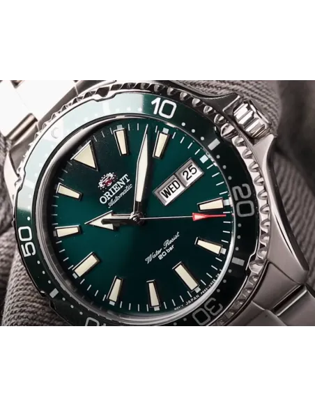 Reloj hombre automático Orient Kamasu Mako III Cristal Zafiro acero inoxidable