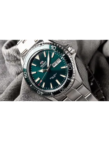 Reloj hombre automático Orient Kamasu Mako III Cristal Zafiro acero inoxidable