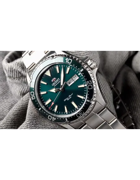 Reloj hombre automático Orient Kamasu Mako III Cristal Zafiro acero inoxidable