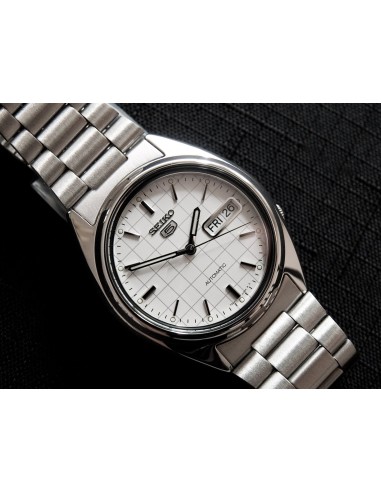 Reloj hombre automático Seiko SNXF05K1 Seiko 5 clásico acero 21 joyas