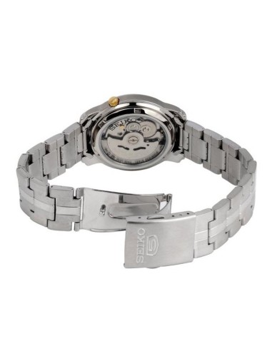 reloj automático hombre Seiko 5 SNKL79K1 dial azul 37mm correa acero