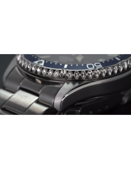 Reloj de buceo hombre automático Orient Kamasu RA-AA0002L dial azul 41.8mm DIVERS Cristal Zafiro correa acero
