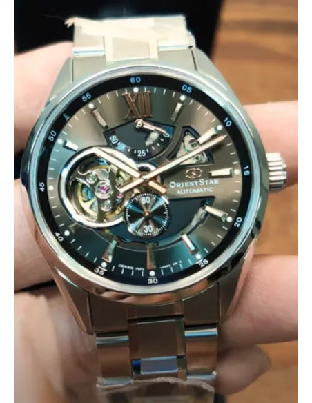 Reloj Automático Hombre Orient Star RE-AV0004N correa acero cristal zafiro