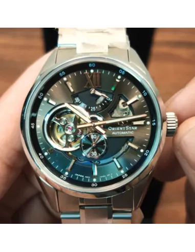Reloj Automático Hombre Orient Star RE-AV0004N correa acero cristal zafiro