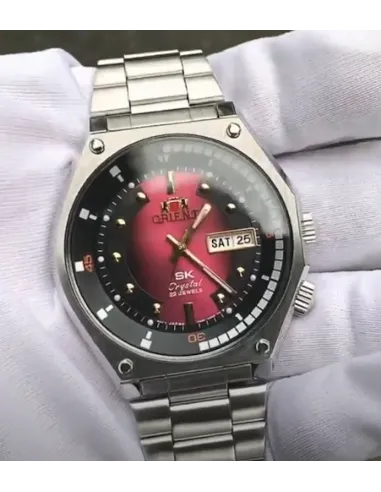 Reloj de Buceo Hombre Automático Orient Retro Legend SK Divers RA-AA0B02R dial rojo 41.7mm acero
