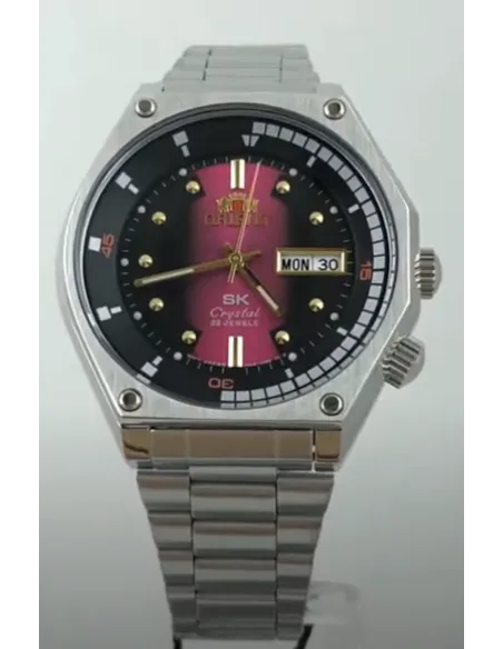 Reloj de Buceo Hombre Automático Orient Retro Legend SK Divers RA-AA0B02R dial rojo 41.7mm acero