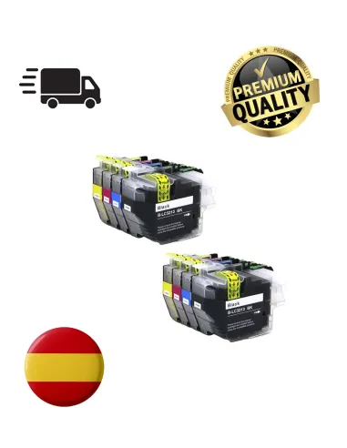 Tinta negra para Brother LC3213 LC3211 DCP-J 770 MFC-J 890 MFC-J 497 DW MFC-J 491