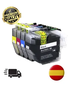 Tinta negra para Brother LC3213 LC3211 DCP-J 770 MFC-J 890 MFC-J 497 DW MFC-J 491