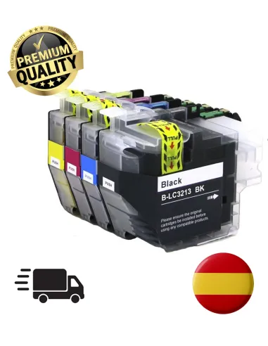 Tinta negra para Brother LC3213 LC3211 DCP-J 770 MFC-J 890 MFC-J 497 DW MFC-J 491