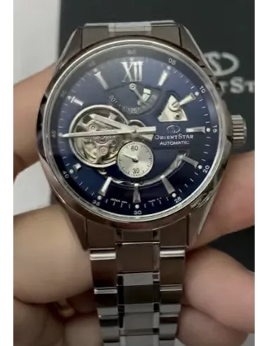Reloj Automático hombre Orient Star RE-AV0003L Contemporary 50h Power Reserve cristal zafiro anti-reflejo correa acero
