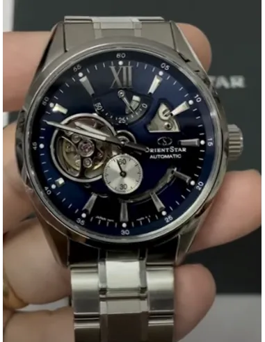Reloj Automático hombre Orient Star RE-AV0003L Contemporary 50h Power Reserve cristal zafiro anti-reflejo correa acero