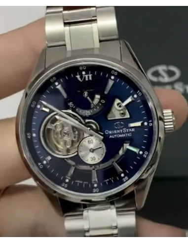 Reloj Automático hombre Orient Star RE-AV0003L Contemporary 50h Power Reserve cristal zafiro anti-reflejo correa acero