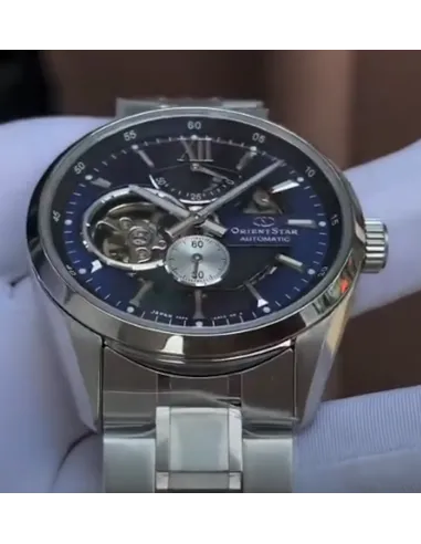 Reloj Automático hombre Orient Star RE-AV0003L Contemporary 50h Power Reserve cristal zafiro anti-reflejo correa acero
