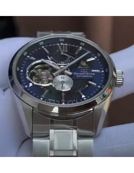 Reloj Automático hombre Orient Star RE-AV0003L Contemporary 50h Power Reserve cristal zafiro anti-reflejo correa acero