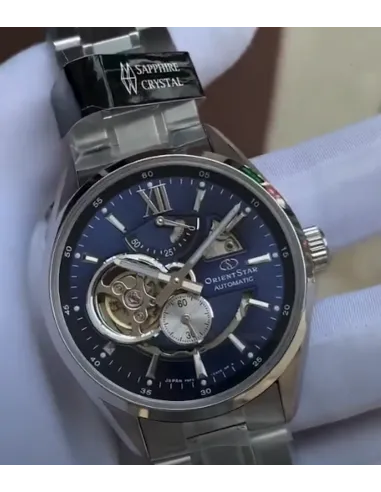 Reloj Automático hombre Orient Star RE-AV0003L Contemporary 50h Power Reserve cristal zafiro anti-reflejo correa acero
