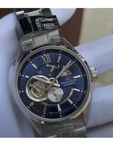Reloj Automático hombre Orient Star RE-AV0003L Contemporary 50h Power Reserve cristal zafiro anti-reflejo correa acero