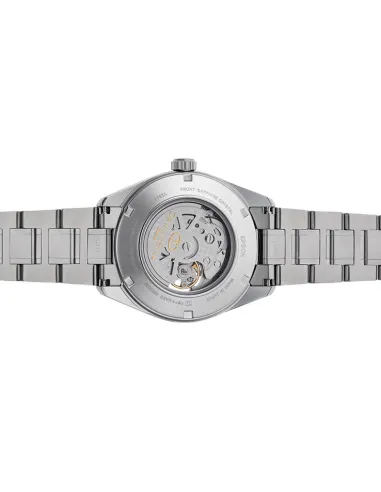 reloj automático hombre Orient Star RE-AV0114E Power Reserve 50h dial verde 41mm cristal zafiro anti-reflejo 100m correa acero