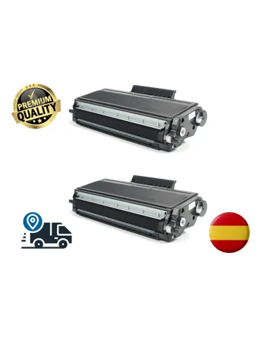 2x TN-3430/ TN3480 toner pour HL-L5100 HL-L5000 HL-L5200 HL-L6250 HL-L6300