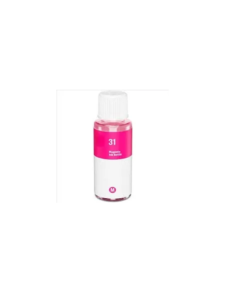 Botella de Tinta HP 31 Magenta compatible 1VU27AE