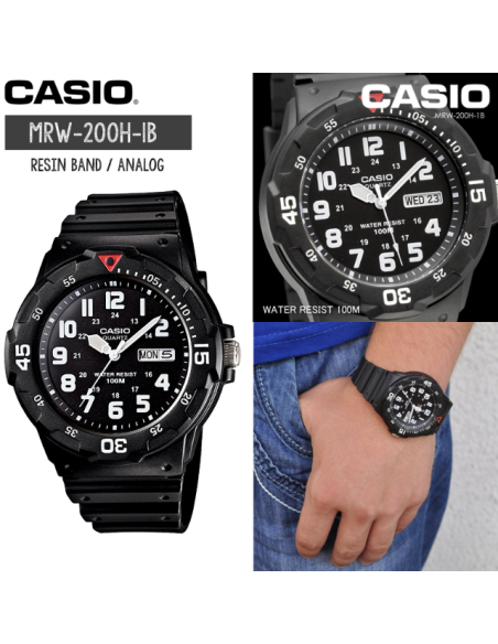 Reloj Casio hombre MRW200H-1B