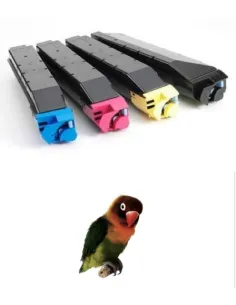 4 toner Compatibles para Kyocera TASKalfa 6550ci, 6551ci, 7550ci, 7551ci TK8705 TK-8705