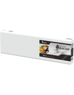 Tinta Compatible para Epson SJIC26P Negro Cartucho de Tinta Pigmentada C33S020618 / SJIC26PK para ColorWorks C7500, TM-C7500