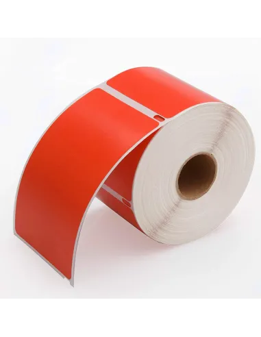 Compatible DYMO LABELWRITER 11352 ROJO ETIQUETAS PARA ARCHIVO DE PAPEL TERMICO S0722520