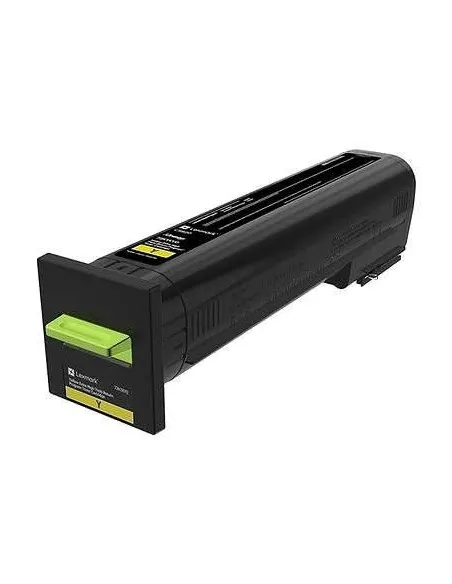 toner Compatible Lexmark CS820, CX820, CX825, CX860 Amarillo Cartucho de Toner 72K20Y0