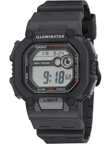copy of Reloj deportivo hombre Casio W737H-1A2 Luz LED 10 años batería Hora Dual 100m Water Resist