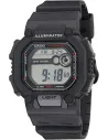 Reloj deportivo hombre Casio W737H-1A Luz LED 10 años batería Hora Dual 100m Water Resist