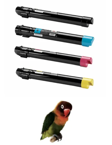 4 toner Compatibles Lexmark X950, X952, X954 NEGRO CIAN MAGENTA AMARILLO