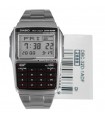 reloj hombre Casio Databank DBC-32D-1A Calculadora - Convertidor de Divisas - 5 alarmas - función despertador - correa acero