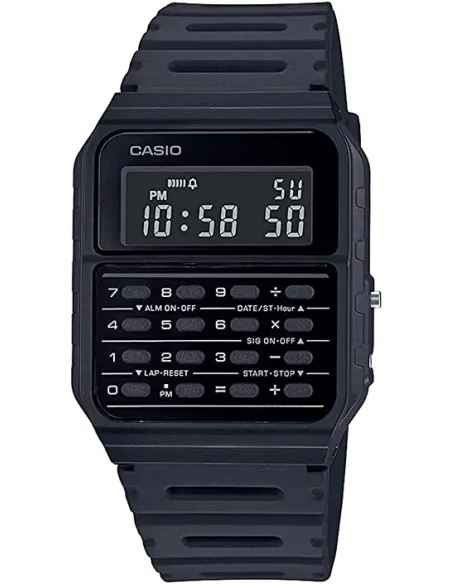 Reloj  unisex Casio Calculadora CA-53WF-1B negro