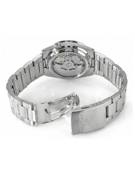 reloj automático hombre Seiko SNKD99K1 dial azul 37mm correa acero 50m water resist