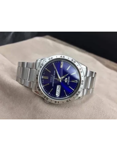 reloj automático hombre Seiko SNKD99K1 dial azul 37mm correa acero 50m water resist