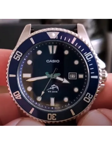 Reloj Hombre Buceo Casio MDV-106B-2A MARLIN DURO correa goma