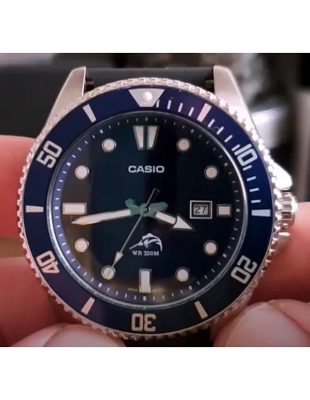 Reloj Hombre Buceo Casio MDV-106B-2A MARLIN DURO correa goma