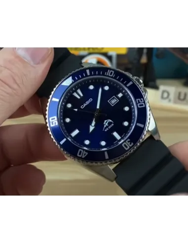 Reloj Hombre Buceo Casio MDV-106B-2A MARLIN DURO correa goma