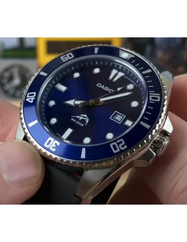 Reloj Hombre Buceo Casio MDV-106B-2A MARLIN DURO correa goma