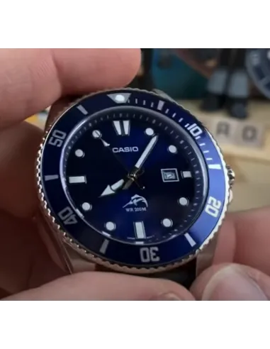 Reloj Hombre Buceo Casio MDV-106B-2A MARLIN DURO correa goma