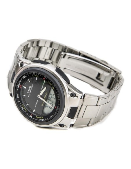 reloj hombre CASIO aw-80d-1a2 Hora Mundial - 30 telememo - 10 años batería