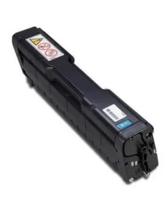 toner Compatible Ricoh Aficio SP-C360 Cyan Cartucho de Toner 408185 / SPC360HE