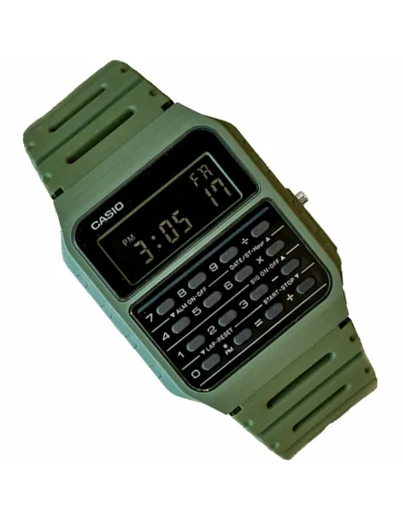 Reloj Casio Calculadora CA-53WF-3B verde