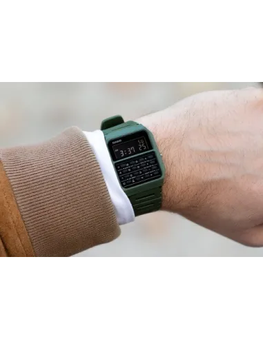 Reloj Casio Calculadora CA-53WF-3B verde