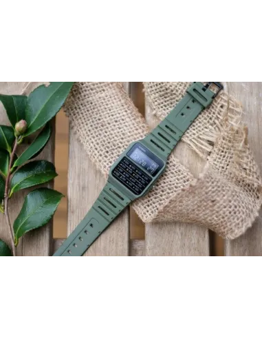 Reloj Casio Calculadora CA-53WF-3B verde