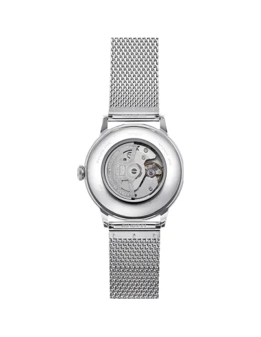 reloj automático hombre Orient Bambino RA-AC0020G dial beige 40.5mm correa acero malla (admite cuerda manual)