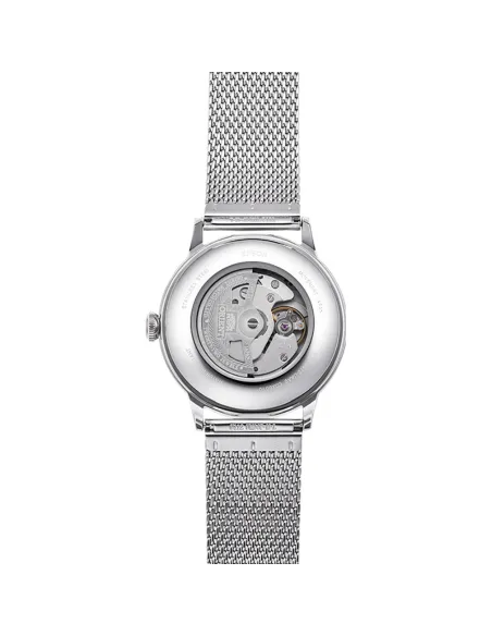 reloj automático hombre Orient Bambino RA-AC0020G dial beige 40.5mm correa acero malla (admite cuerda manual)