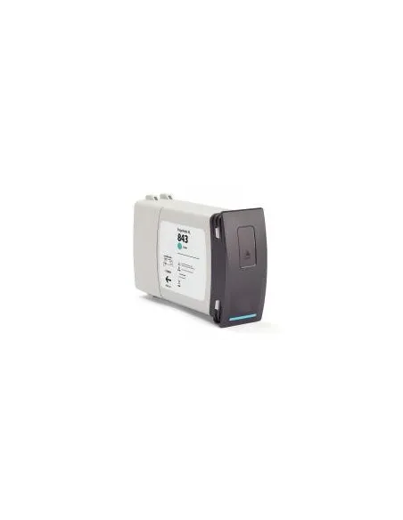 tinta Compatible HP 843C / C1Q66A Cyan Cartucho de Tinta Pigmentada para PageWide XL 4000, 4100, 4500, 4600, 5000, 5100