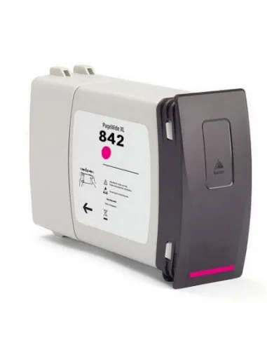 tinta Compatible HP 842C / C1Q55A Magenta Cartucho de Tinta Pigmentada para HP PageWide XL 8000